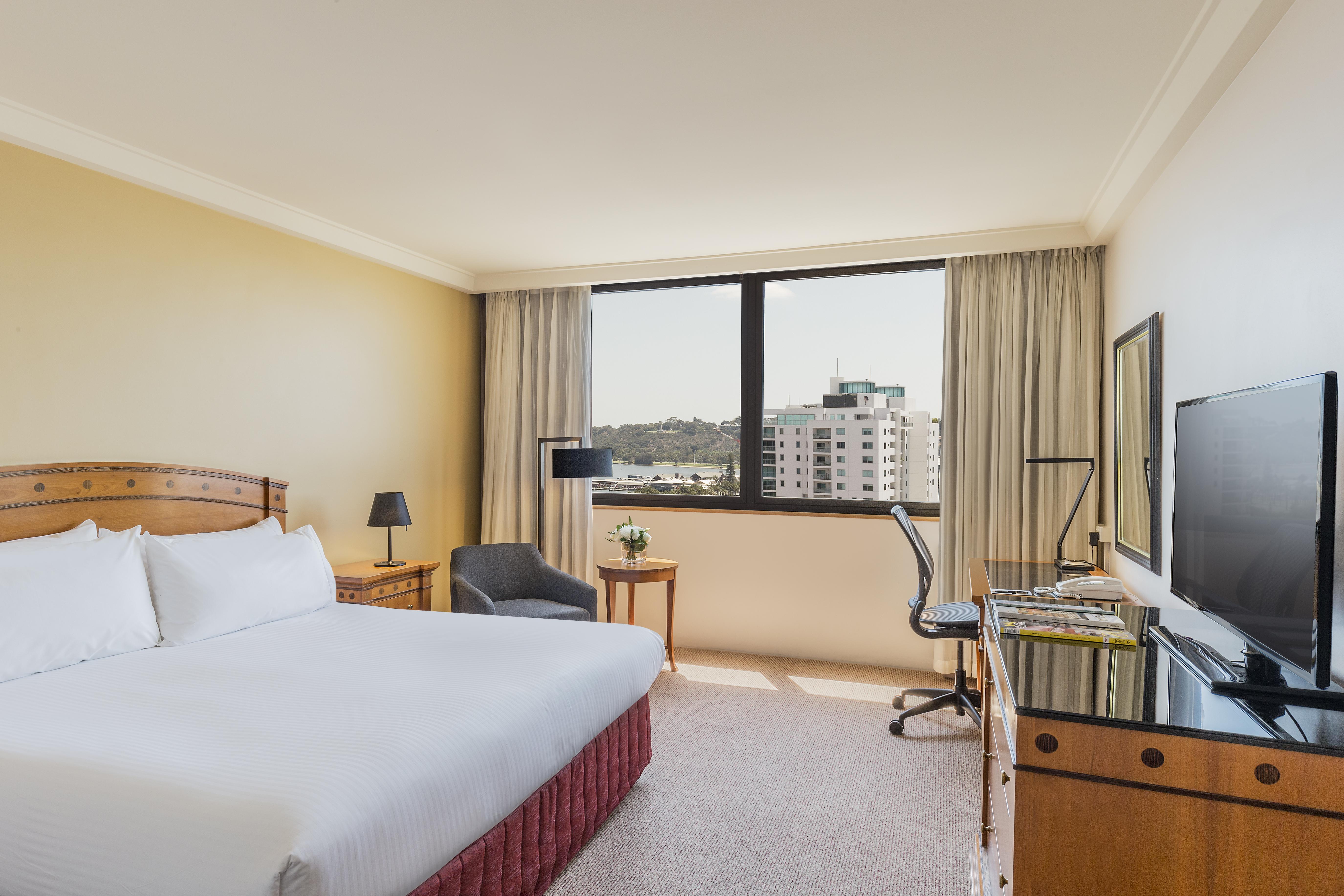 Hotel Pan Pacific Perth Exterior foto A room at the Hilton Sydney