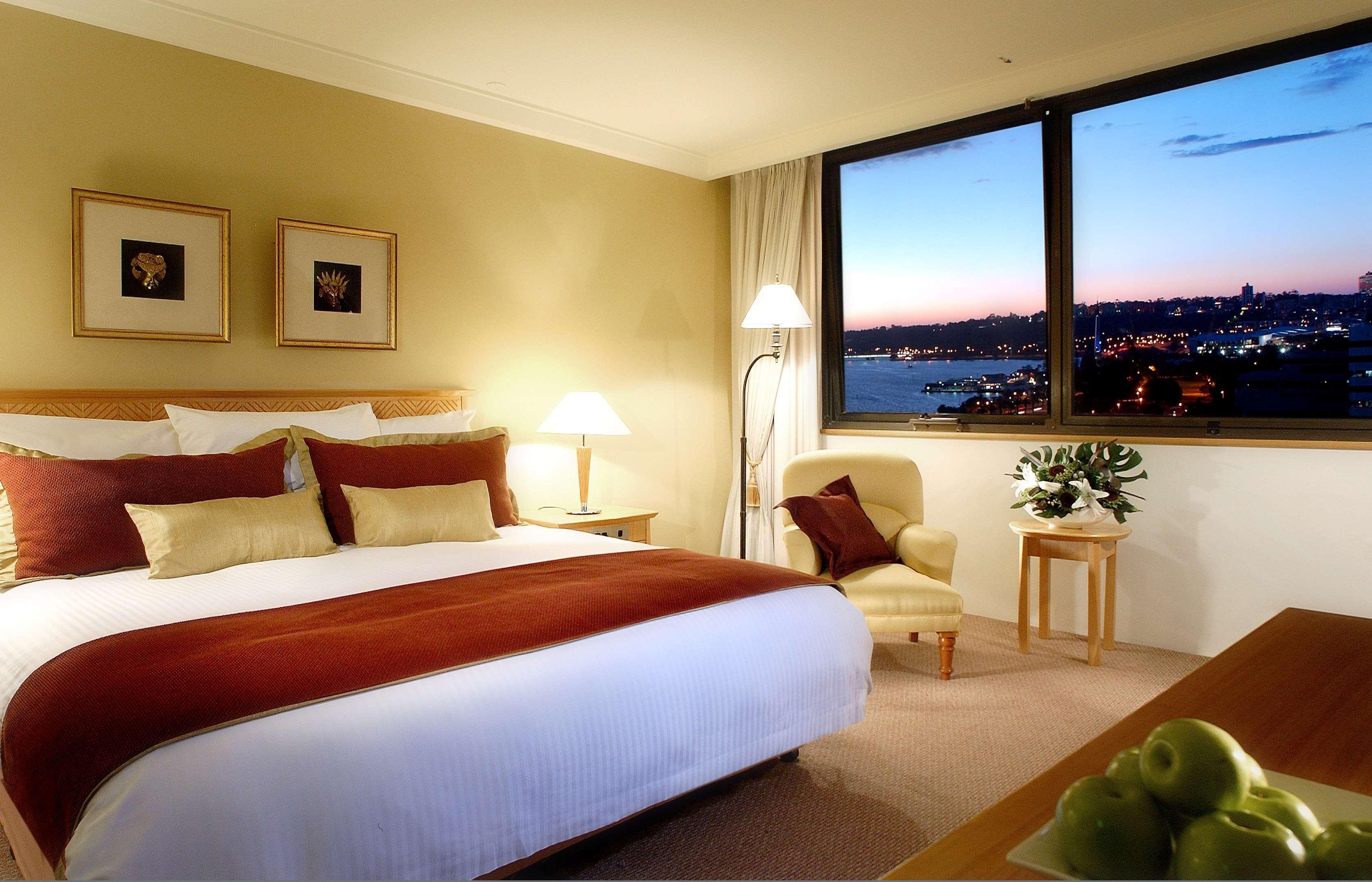 Hotel Pan Pacific Perth Exterior foto A bedroom in a hotel