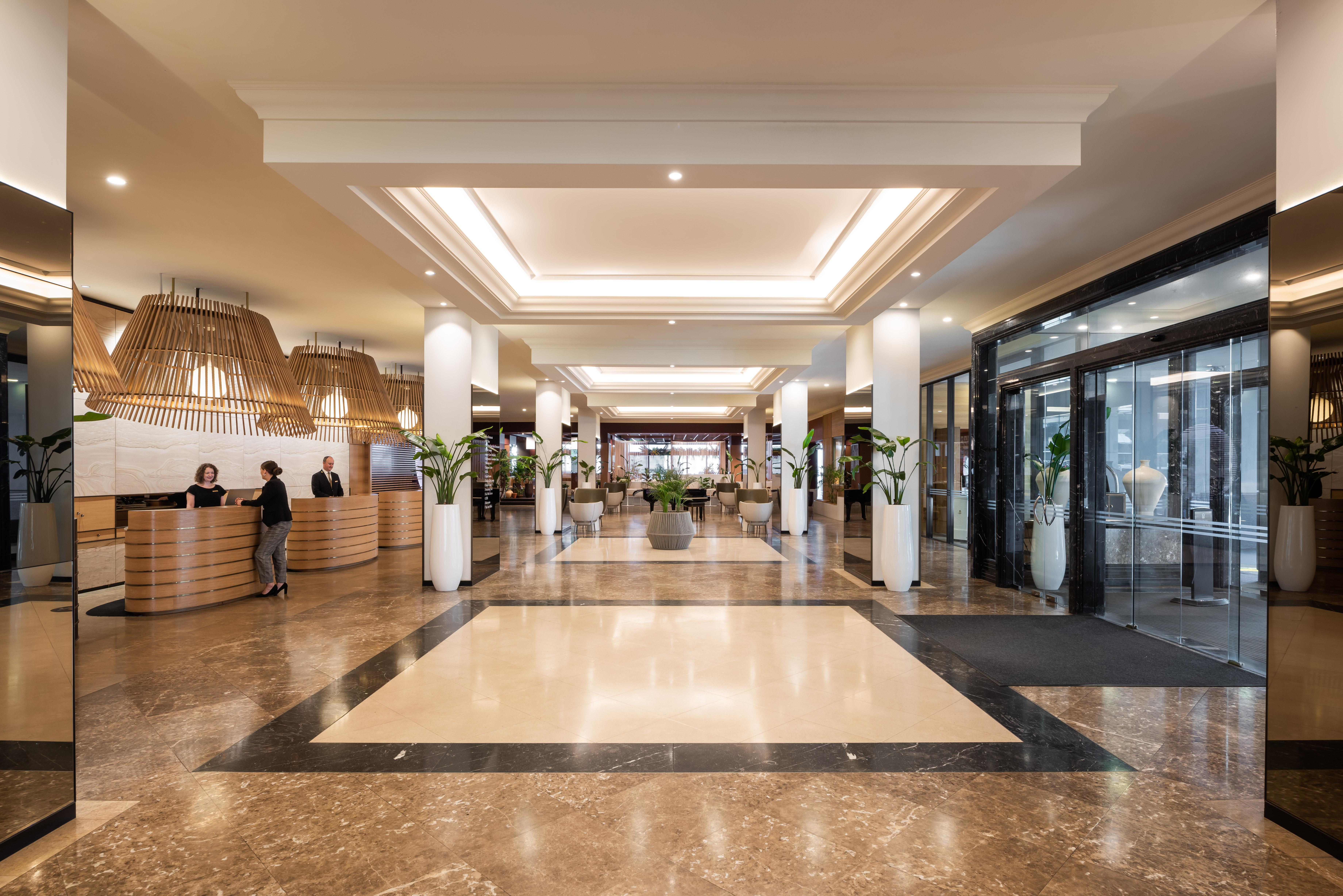 Hotel Pan Pacific Perth Exterior foto Lobby