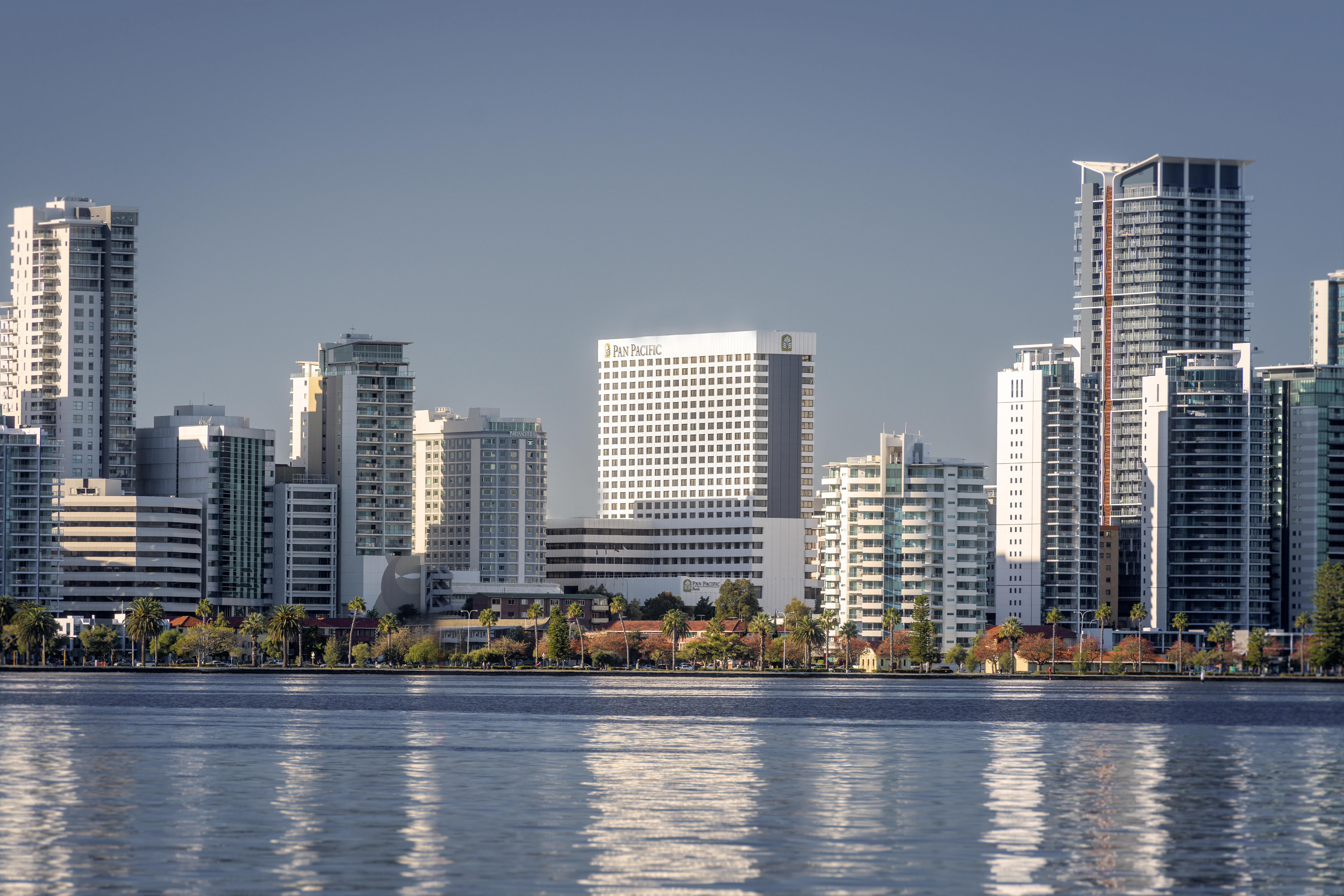 Hotel Pan Pacific Perth Exterior foto Downtown San Diego skyline
