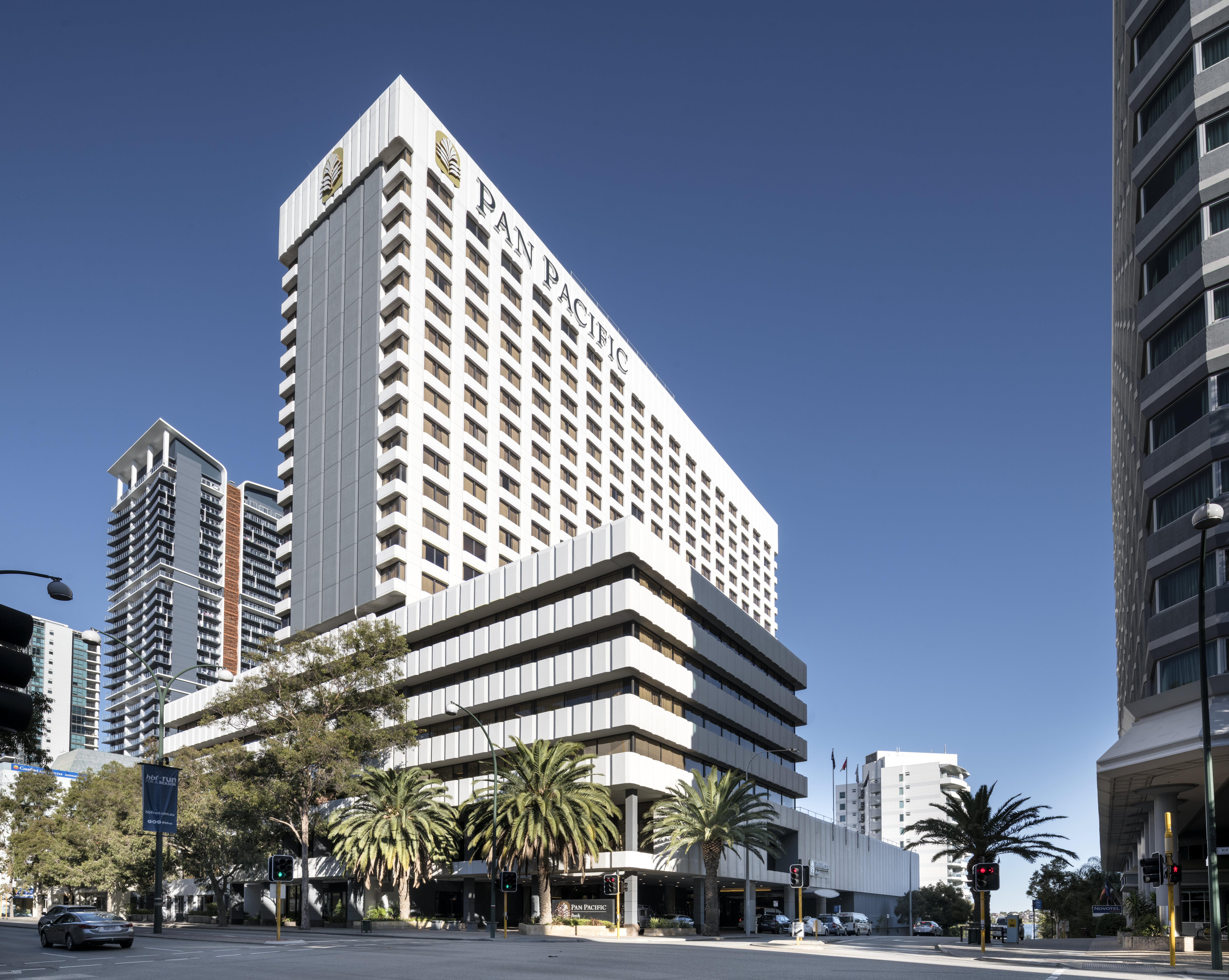 Hotel Pan Pacific Perth Exterior foto The hotel in 2018