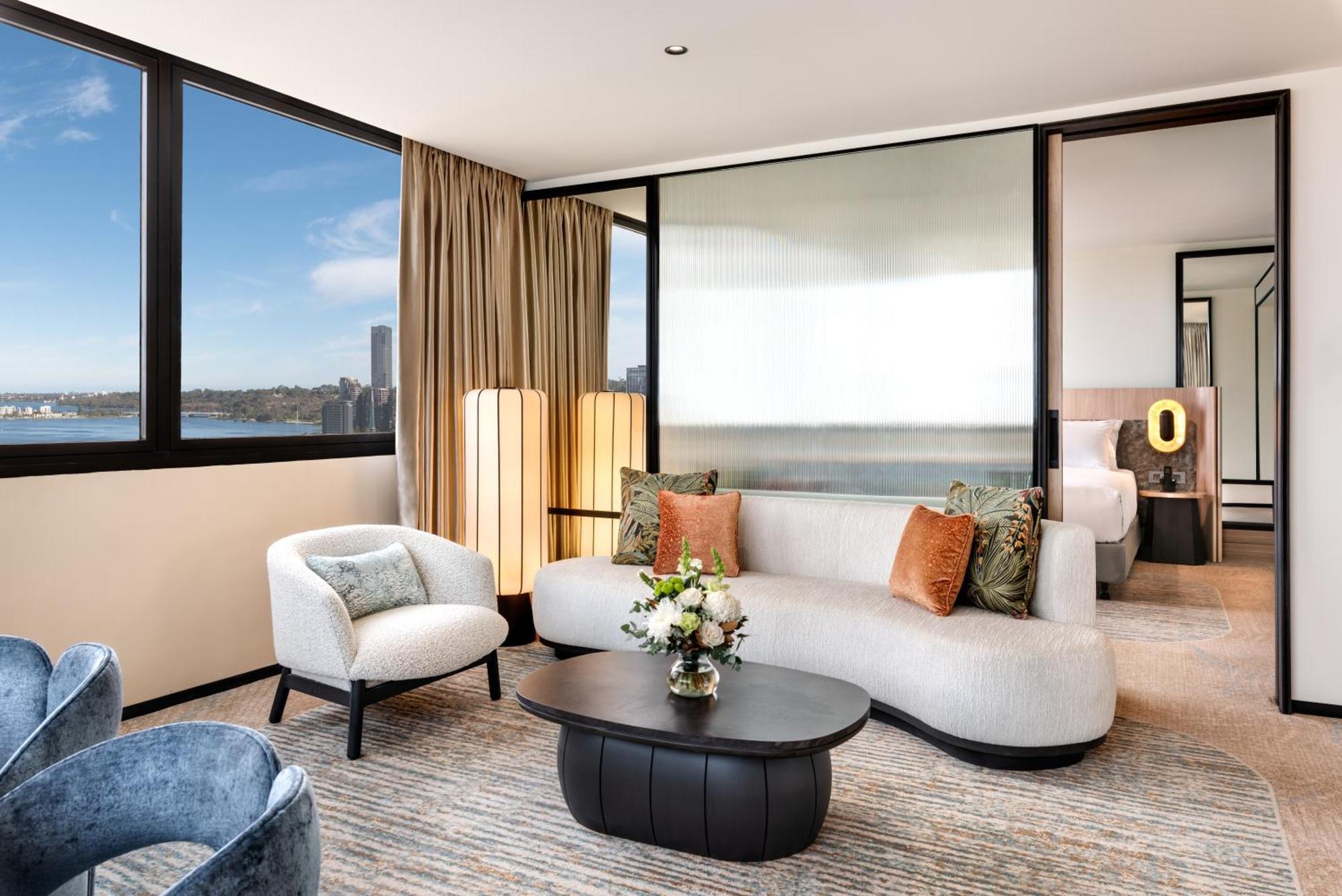 Hotel Pan Pacific Perth Exterior foto A suite at The Westin Sydney