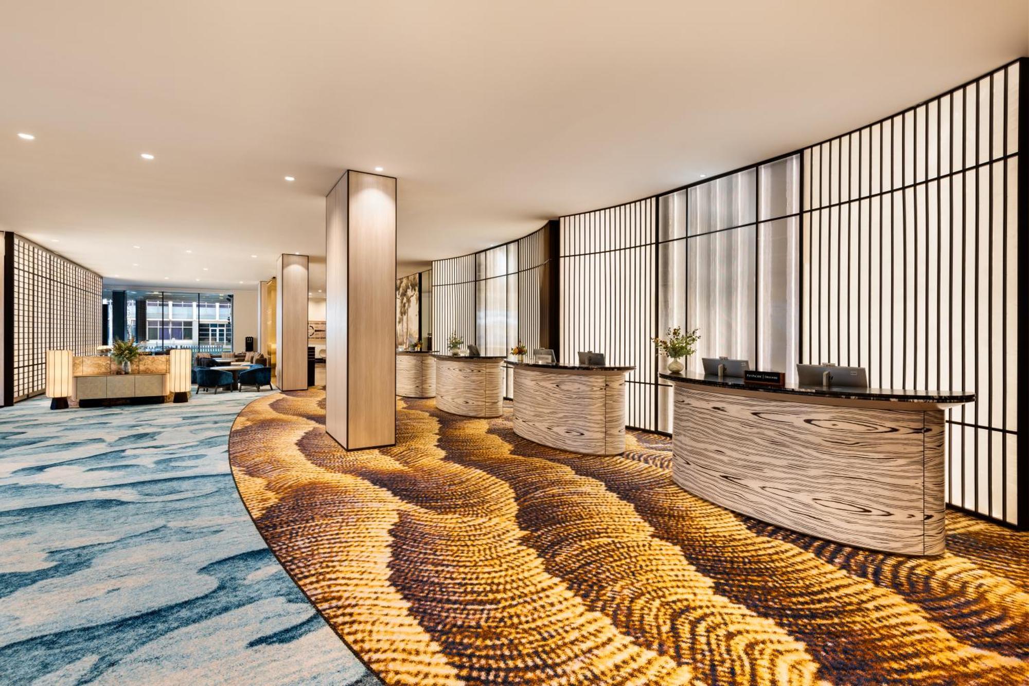 Hotel Pan Pacific Perth Exterior foto The lobby of the hotel